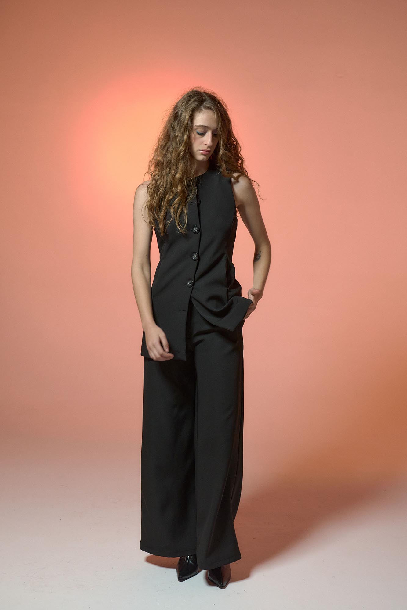 CHALECO ASTERINA NEGRO